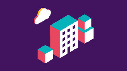 Illustration of branch building